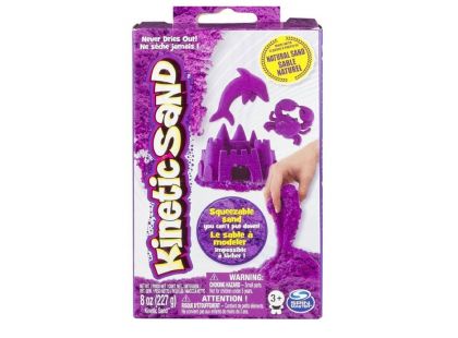 Kinetic Sand základní krabice s pískem různých barev 227g Fialová