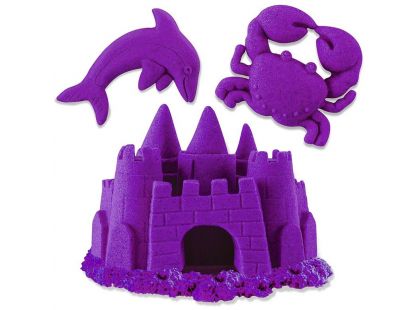 Kinetic Sand základní krabice s pískem různých barev 227g Fialová