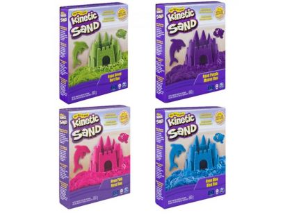 Kinetic Sand základní krabice s pískem různých barev 227g Fialová