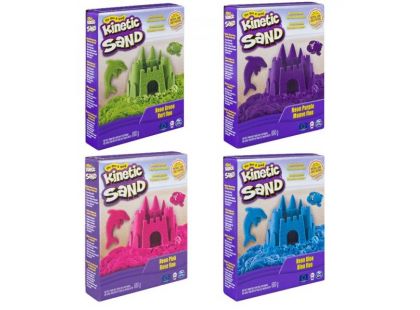 Kinetic Sand základní krabice s pískem různých barev 227g Růžová