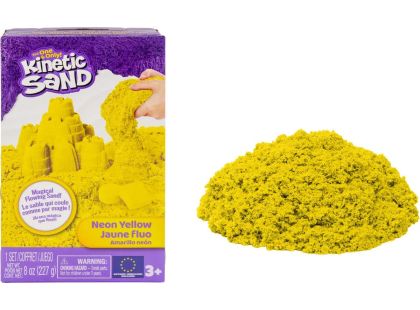 Kinetic Sand základní krabice s pískem různých barev 227g žlutý