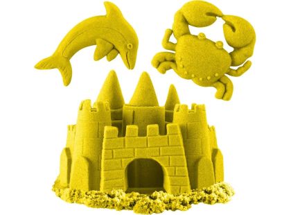 Kinetic Sand základní krabice s pískem různých barev 227g žlutý