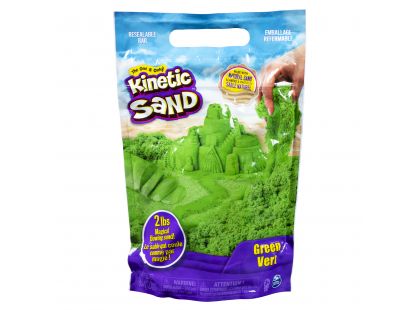 Kinetic Sand Zelený písek 0,9 Kg
