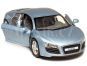 Kinsmart Auto Audi R8 na zpětné natažení 13cm - Modrá 2