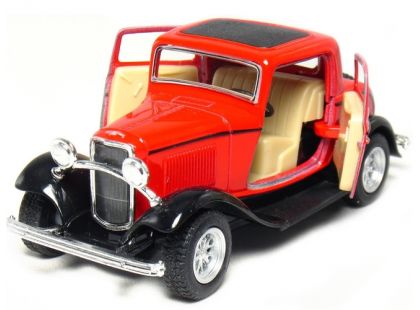 Kinsmart Auto Ford 3 Window Coupe 1932 - Červený