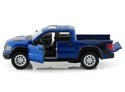 Kinsmart Auto Ford Pick-Up na zpětné natažení 13cm - Modrá