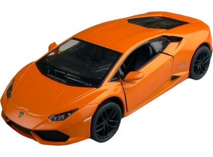 Kinsmart Auto Lamborghini Huracan 12cm - Oranžová