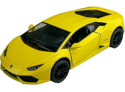 Kinsmart Auto Lamborghini Huracan 12cm - Žlutá