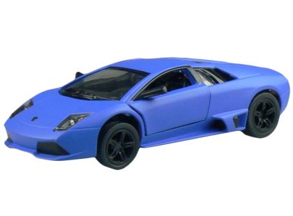 Kinsmart Auto Lamborghini na zpětné natažení 13 cm - Murcielago modré 1:36