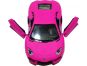Kinsmart Auto Lamborghini na zpětné natažení 13 cm Aventador růžové 1:36 2