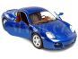 Kinsmart Auto Porsche Cayman S na zpětné natažení 13cm - Modrá 2