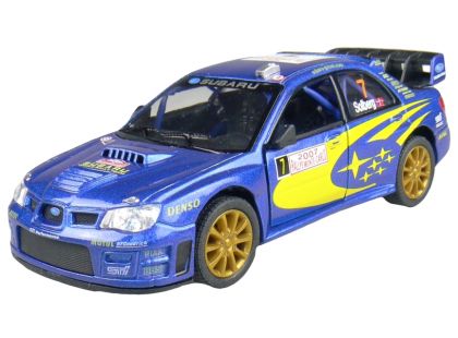 Kinsmart Auto Sportovní na zpětné natažení 12,5cm - Subaru Impreza WRC