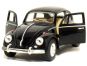 Kinsmart Auto Volkswagen Beetle na zpětné natažení 13cm - Černá 3