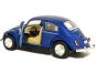 Kinsmart Auto Volkswagen Beetle na zpětné natažení 13cm - Modrá 4
