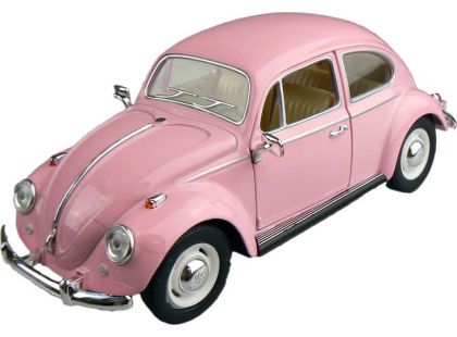 Kinsmart Auto VW Classical Beetle 1967 - Růžová