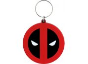 Klíčenka gumová Deadpool logo