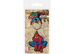 Klíčenka gumová Spiderman