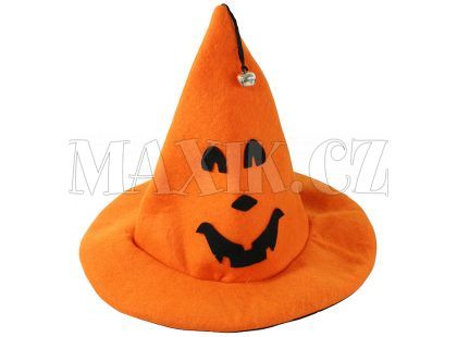 Klobouk pumkin halloween dětský