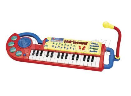 Klávesy s mikrofonem elektronické