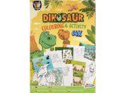 Kniha plná aktivit A4 Dino