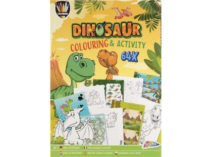 Kniha plná aktivit A4 Dino
