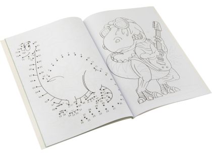Kniha plná aktivit A4 Dino