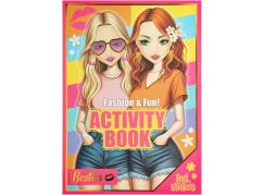 Craft Creative Módní kreativní sešit Fashion and Fun A4 Besties