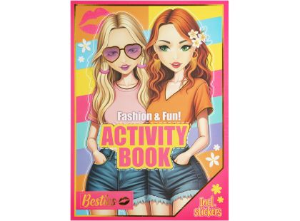 Craft Creative Módní kreativní sešit Fashion and Fun A4 Besties