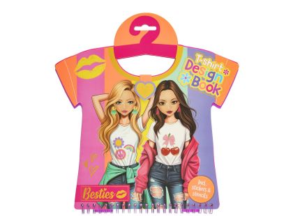 Craft Creative Kniha pro módní návrháře triček Besties