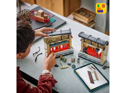 LEGO® Harry Potter™ 76450 Knižní zarážka: Spěšný vlak do Bradavic