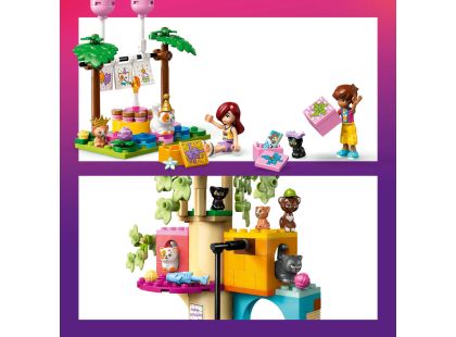 LEGO® Friends 42666 Kočičí narozeninová oslava a dům na stromě