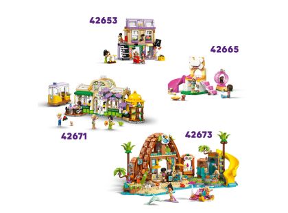 LEGO® Friends 42666 Kočičí narozeninová oslava a dům na stromě