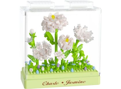 KOCO Stavebnice mini KOCO Jasmín plast 285ks v krabičce 11x12x5cm