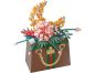 KOCO Stavebnice mini KOCO Květina v kabelce plast 245ks v krabičce 11x15x6cm 2