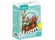 KOCO Stavebnice mini KOCO Květina v kabelce plast