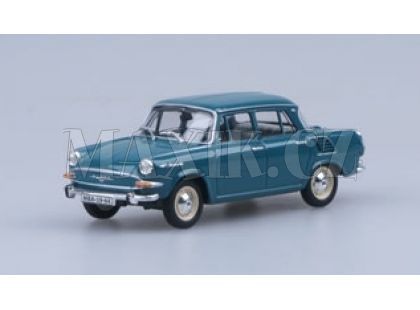 Škoda 1000MB 1963 zeleno modrá