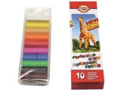 Koh-i-noor modelovací hmota 10 barev - Poškozený obal