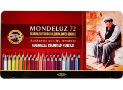 Koh-i-noor pastelky MONDELUZ akvarelové souprava 72 ks