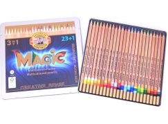 Koh-i-noor sada barevných tužek MAGIC 3444 N 24 ks FSC certifikát