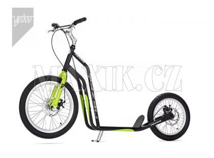 Koloběžka Mezeq Disc 20\"/16\" Black/Green