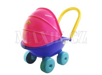 Kočárek hluboký plastový 50 x 44 x 29 cm