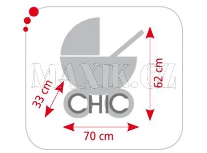 Kočárek pro panenky LOLA - classic line rot