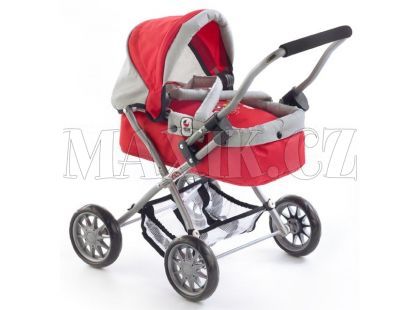 Kočárek pro panenky SMARTY - classic line rot