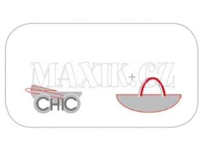 Kočárek pro panenky SMARTY - classic line rot