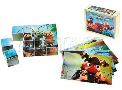 Kostky dřevěné - Příběhy včelích medvídků