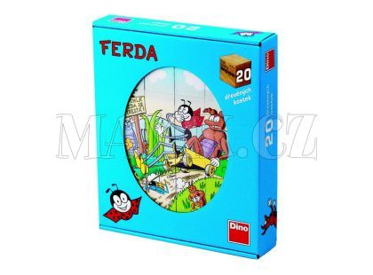Kostky Ferda 20 kusů