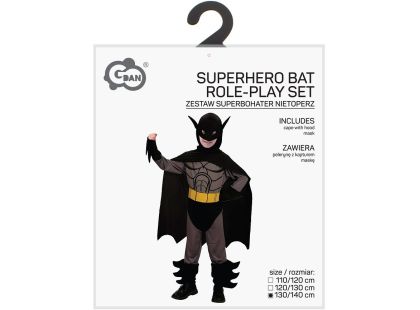 Kostým Batman 130-140 cm