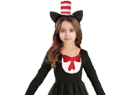 Kostým Černá kočička 110-120 cm