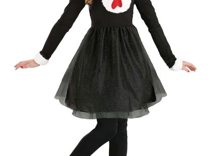 Kostým Černá kočička 110-120 cm