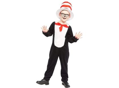 Kostým Černý kocour klučičí 130-140 cm